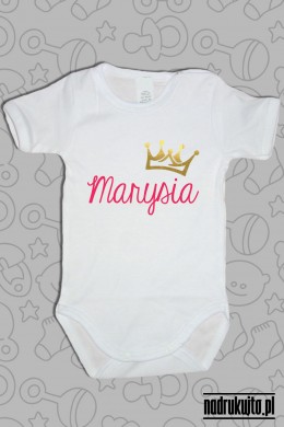 Body z imieniem - Body dziecięce z nadrukiem
