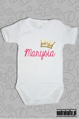 Body z imieniem - Body dziecięce z nadrukiem