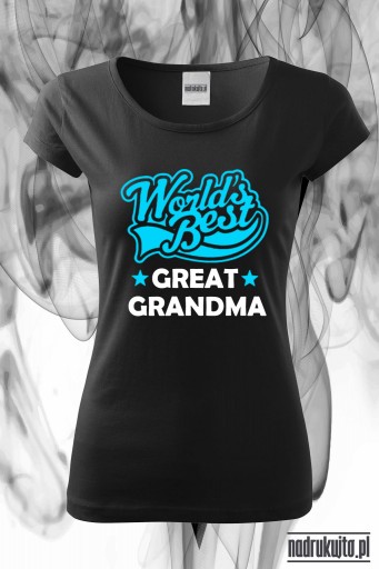 Great Grandma - Koszulka z nadrukiem