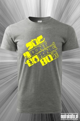 Don't panic - koszulka z nadrukiem