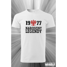 Narodziny legendy - koszulka z nadrukiem